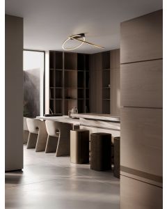 Kiklos Triac Dimmable Brass Gold Steel,