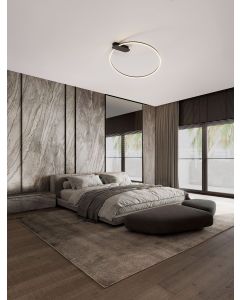 Kiklos Triac Dimmable Sandy Black Steel