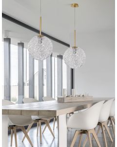 MIRANO Clear Structured Glass & Brushed