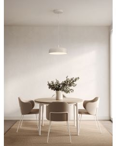 NOELIA Triac Dimmable Cream Steel, Alum