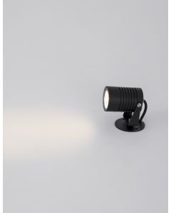 FEND Black Aluminium & Glass LED 5 Watt