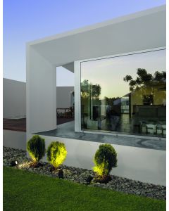 STAKE Black Aluminium & Glass LED 5 Watt