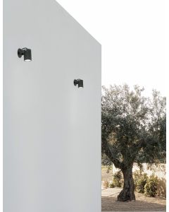 FEND Black Aluminium & Glass LED 10 Watt