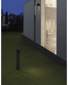 FOCUS Black Aluminium Glass Diffuser LED