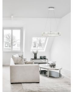 AURELIA Chrome Metal & Crystal LED 40W 2