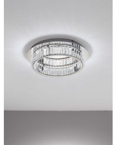 AURELIA Chrome Metal & Crystal LED 29W 2