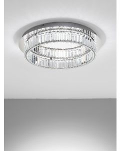 AURELIA Chrome Metal & Crystal LED 40W 2