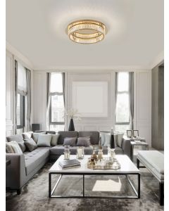 AURELIA Gold Metal & Crystal LED 40W 230