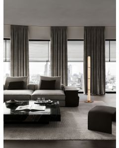 GLOREE Antique Brass Metal & Structured