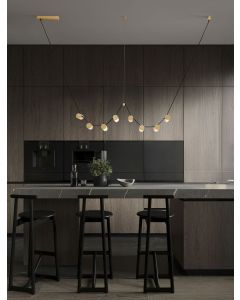 LUMA Triac Dimmable Antique Brass Alumi