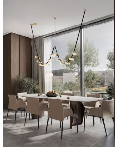 LUMA Triac Dimmable Antique Brass Alumi
