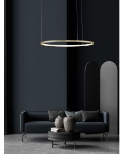 TARQUIN Brushed Gold Aluminum & Silicone