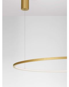 TARQUIN Brushed Gold Aluminum & Silicone