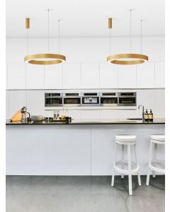 MORBIDO Brass Gold Aluminium & Acrylic L