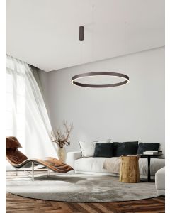 Elowen Triac Dimmable Brushed Brown Cof