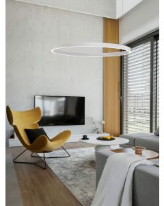 ELOWEN Pendant Lamp Sandy White Aluminiu