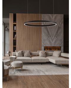 ELOWEN Pendant Lamp Sandy Black Aluminiu