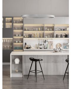 ELOWEN Pendant Lamp Brushed Champagne Si