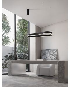 DUSSA Triac Dimmable Sandy Black Alumini