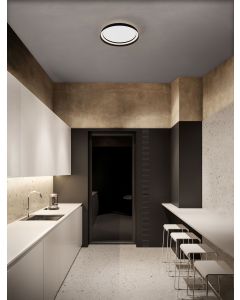 Ormi Triac Dimmable Sandy Black Aluminiu