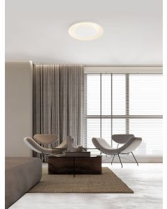 Epos Triac Dimmable Sandy White Metal &