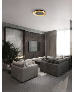 Epos Triac Dimmable Sandy Black & Brushe