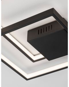 PORTO Sandy Black Steel Aluminium & Acry