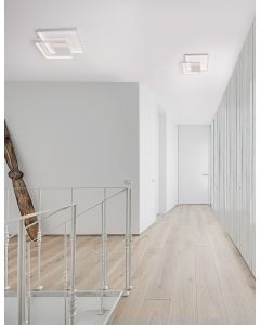 PORTO Sandy White Steel Aluminium & Acry