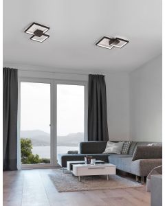 PORTO Sandy Black Steel Aluminium & Acry