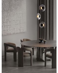 Skia Triac Dimmable Sandy Black Metal &