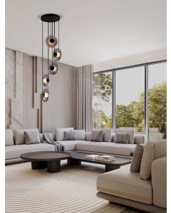 Skia Triac Dimmable Sandy Black Metal &