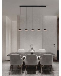 Morfi Triac Dimmable Sandy Black Metal