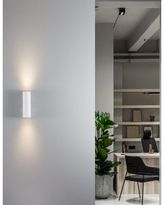 NOSA Sandy White Aluminium LED GU10 2x10