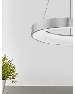 RANDO THIN Brushed Silver Aluminium & Ac