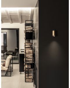 INUS Black & Satin Gold Aluminium LED GU