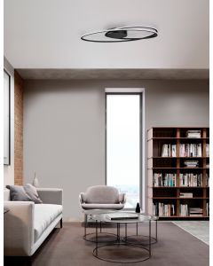 VIAREGGIO Matt Black Aluminium & Acrylic