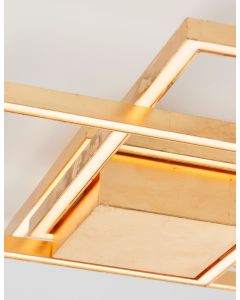 BILBAO Golden Leaf Aluminium & Acrylic L