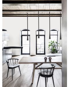 GOCCIO Black Aluminium & Steel Black Fab