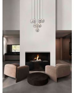 Ifos Triac Dimmable Sandy Black & Chrom