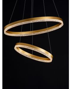 ADRIA Triac Dimmable Brass Gold Aluminiu