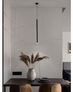 DANDIA Black Aluminum LED Pendant light
