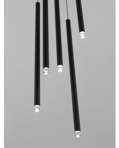 DANDIA Black Aluminum LED Pendant light