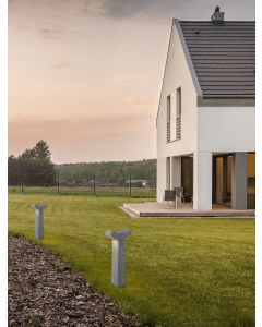 ARAN Gray Cement Glass Diffuser LED 2x5