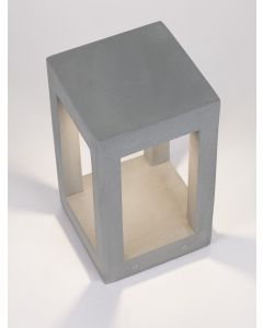BEV Gray Cement Glass Diffuser LED 5 Wat