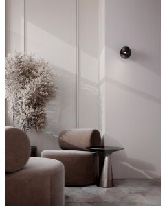 Sfera Sandy Black Aluminium & Steel LED