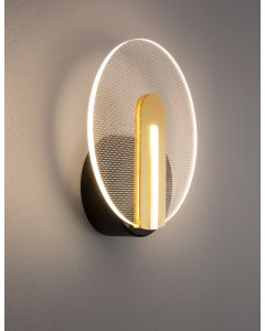 GENTI Black & G old Aluminium & Acrylic