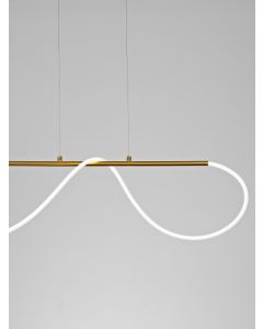 TIRIAC Gold Aluminium & Acrylic LED 29 W