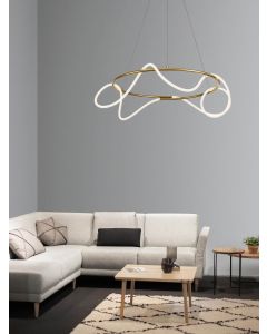 TIRIAC Gold Aluminium & Acrylic LED 43 W