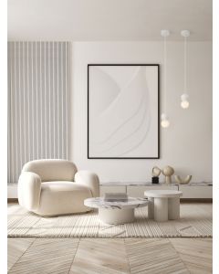 Zero Sandy White Gypsum & Opal Glass LE