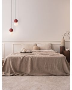 Zero Red Concrete & Opal Glass LED G9 2